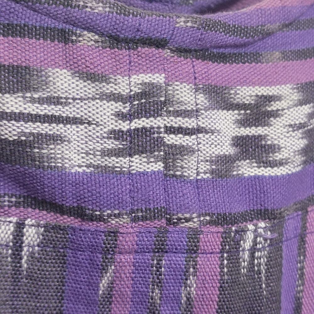 VTG Purple Boho Top - Picture 3 of 8